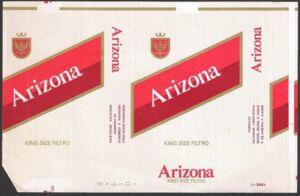 Cigarette Pack: Arizona (Brazil(Arizona King Size Filter) Col:BR-CT-0139 🚬