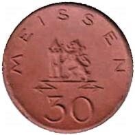 Coin 30 Pfennig Germany Empire Meissen Notgeld Men M16521 1 coin-30-pfennig-germany-empire-meissen-notgeld-men-m16521-1