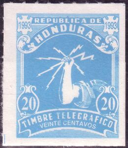 Hand holding lightning bolts