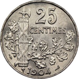 25 Centimes