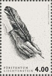 Writing Hand with Pen