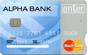 Bank Card: Alpha Bank MasterCard Enter – 0814 (ALPHA BANK, BulgariaCol ...