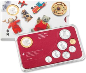 Various Francs (Set 2019 BU - Baby)