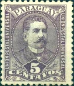 Stamp Higinio Uriarte (Paraguay) (Presidents and portraits) MiPY 30