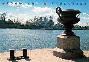 Kronstadt. Warships.