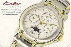 Calendario de Bolsillo: Colbert - an elegant watch from Switzerland ...