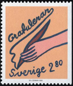 Writing with Quill Pen