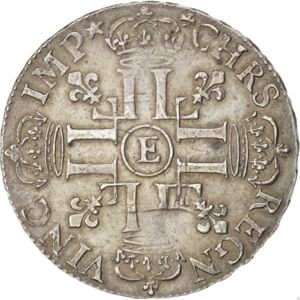 ½ Ecu (Louis XIV. E - Tours)
