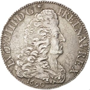 ½ Ecu (Louis XIV. E - Tours)