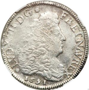 ½ Ecu (Louis XIV. G - Poitiers)