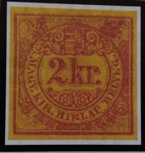 Newspaper revenue stamp
