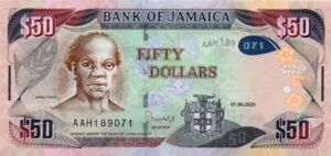 Banknote: 50 Dollars (Jamaica(2013-2020 