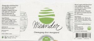 Drink Label: Meander Ommegang door moesgaard (Nevel Artisan Ales ...
