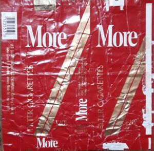 Cigarette Pack: More 120's (United States of America(More 120's)  Col:US-CT-0451 🚬