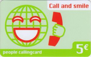Call and Smile phonecard