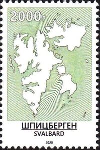 Definitives - Map of Svalbard
