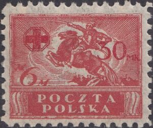 Polish Uhlan Cavalryman, Surcharged