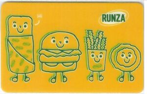 Gift Card: Runza Food Caricatures (Restaurants, United States of