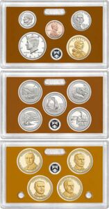Various Dollars (Proof Set 2014 14 piece)