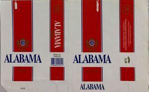 Cigarette Pack: Alabama (ParaguayCol:PY-CT-0200 🚬