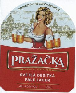 Drink Label: Prazacka (Pivovar Bakalář Rakovnik, Czech RepublicCol:CZ ...