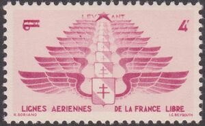 Wings and Cross of Lorraine