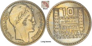 10 Francs (-, large head)