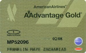 Functional Card: American Airlines - AAdvantage Gold (Airlines, United