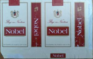 Cigarette Pack: Nobel Low Nicotine (Spain(Nobel Low Nicotine)  Col:ES-CT-0205 🚬