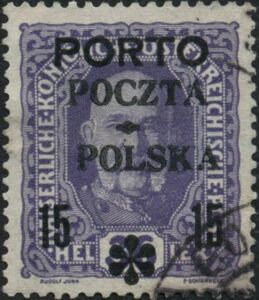 Emperor Franz Joseph I, Overprinted