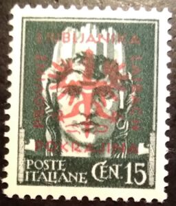 Italian Overprints - "Provinz / Laibach / Ljubljanska / Pokr