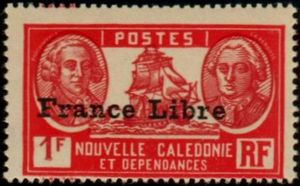 Bougainville & La Pérouse overprint