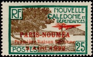 1st Anniversary of the Paris-Nouméa Flight