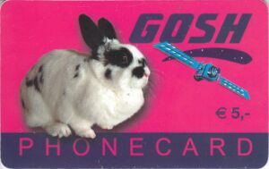 Karta telefoniczna: Gosh (Rabbit / Satellite) (5€) (pink) (Remote ...