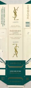 yves saint laurent menthol cigarettes Cigarette Pack: Yves Saint Laurent Lights Menthol (ParaguayCol:PY-CT-0083 🚬