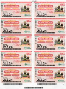 Lottery Ticket: Loteria Nacional "En Celebrac. al Dia de Reyes (Sorteo
