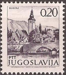 Church and bridge in Bohinj