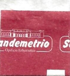 Tea Label: Brown label (Sandemetrio, ItalyCol:TL-IT-00584 🏷️