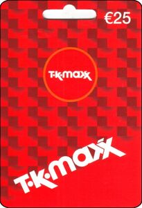 Geschenkkarte: Gutscheinkarte (T.K. Maxx, Deutschland, Bundesrepublik