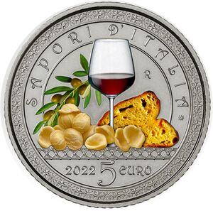 5 Euro (Puglia - Primitivo and Orecchiette)