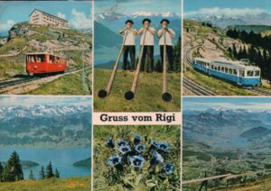 Greetings from Rigi Mountain