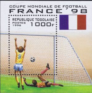 France flag, action scene