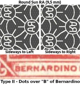 Bernardino Rivadavia (1780-1845), ovpt. “M.G.”