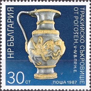 Jug With Hunting Wild Boar