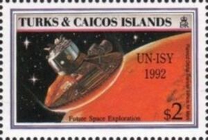 Stamp: Future Space Exploration (Turks and Caicos Islands(International 
