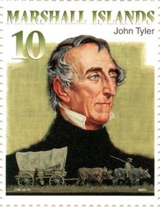 John Tyler (1790-1862), Ox-drawn Covered Wagon