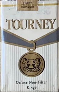 Cigarette Pack: Tourney Non-Filter (United States of AmericaCol:US-CT-0653  🚬