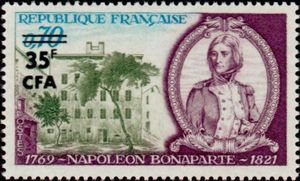 Napoléon Bonaparte (1769-1821) surcharged