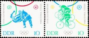 Timbre Japon - Jeux Olympiques Tokyo 2020 - Feuille Complète 1 - Neuf MNH**