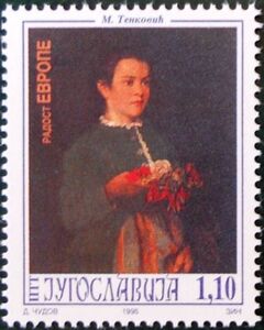 Flower Seller, Miloš Tenković (1849-1890)